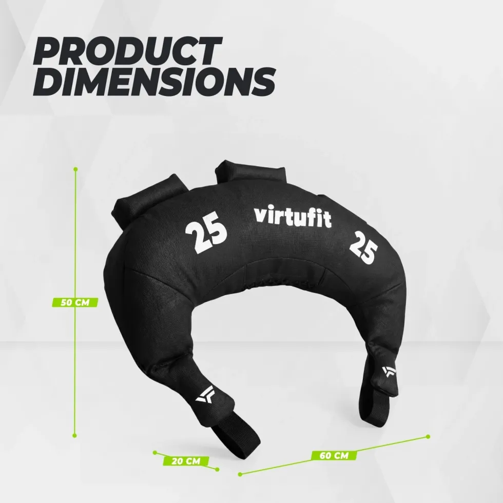 VirtuFit Bulgarian Bag - Fitnessbag - 25 kg