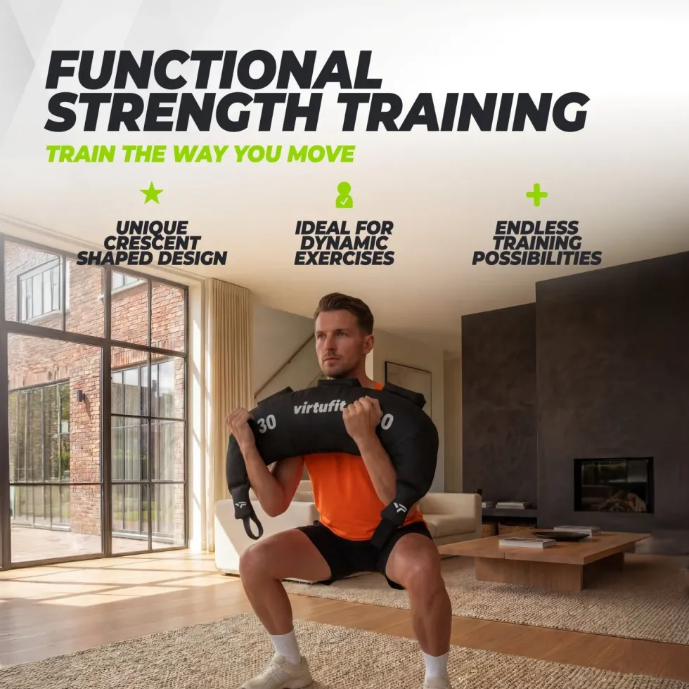 VirtuFit Bulgarian Bag - Fitnessbag - 30 kg