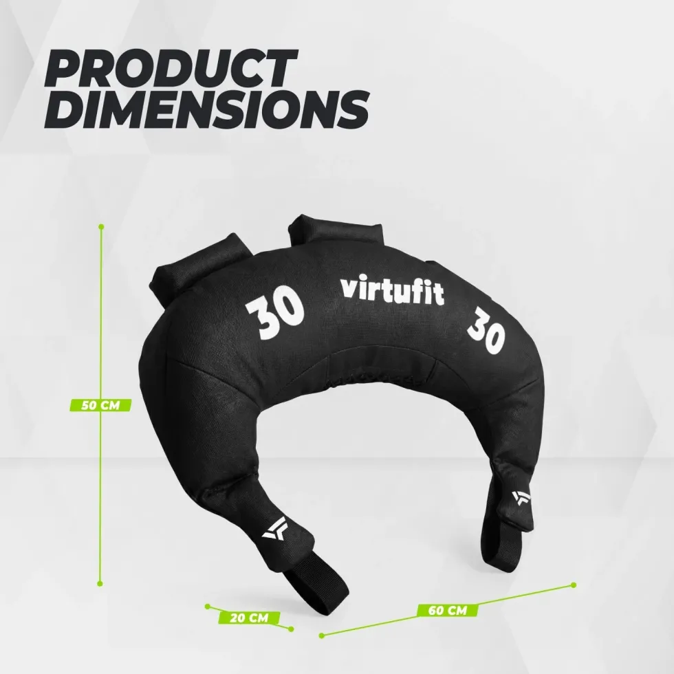 VirtuFit Bulgarian Bag - Fitnessbag - 30 kg