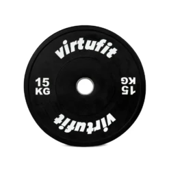 VirtuFit Bumper Plate - Olympische Halterschijf van Rubber - 50 mm - 15 kg