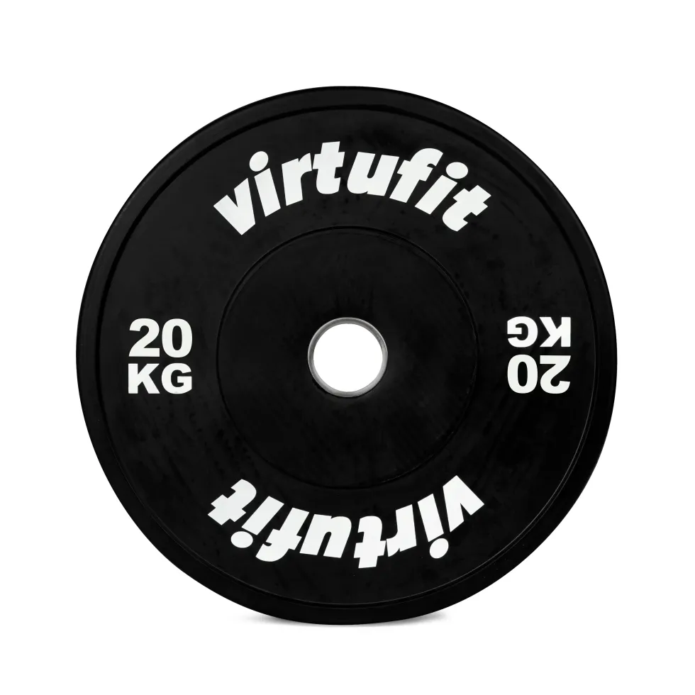 VirtuFit Bumper Plate - Olympische Halterschijf van Rubber - 50 mm - 20 kg