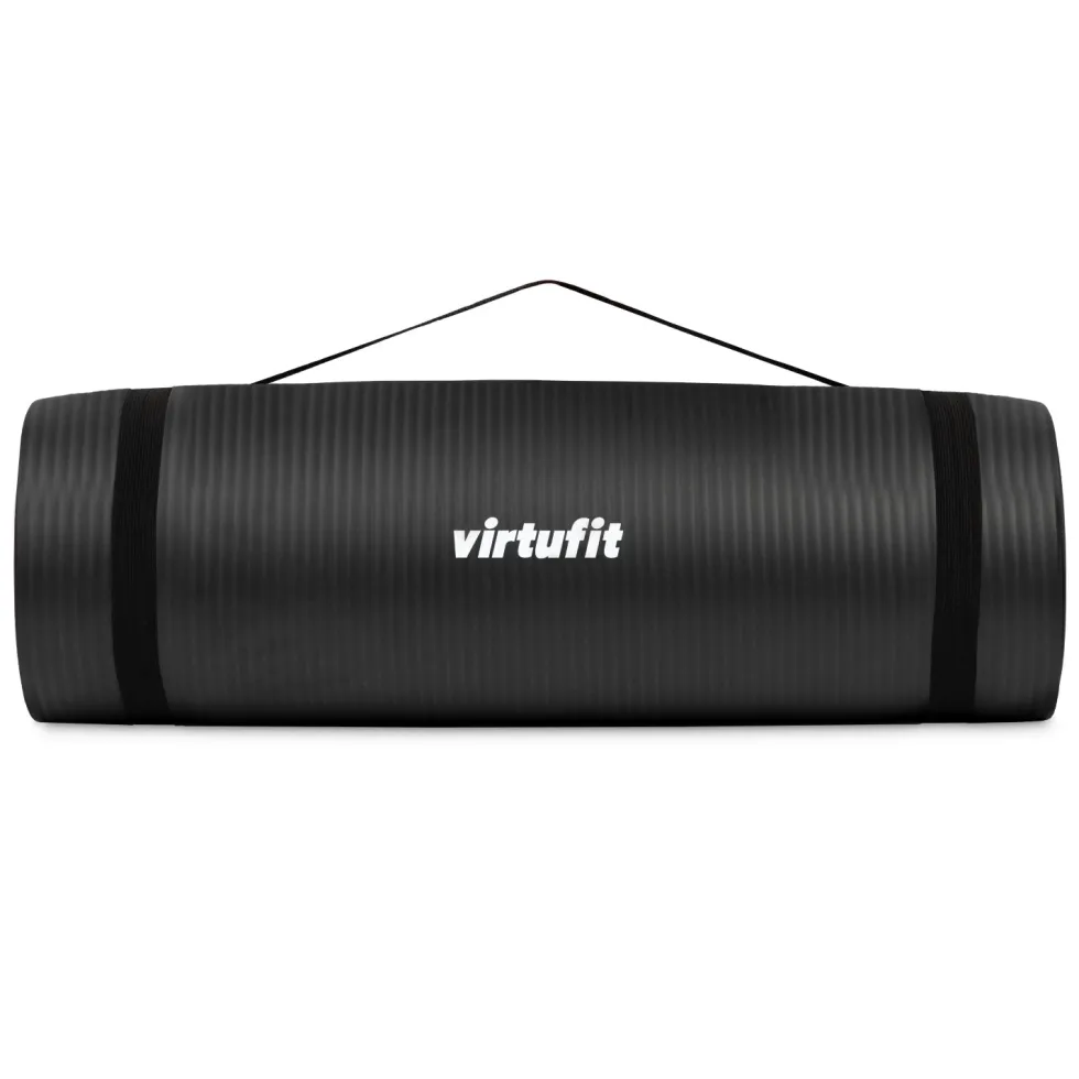 VirtuFit Combideal: Buikspiertrainer + NBR Fitnessmat