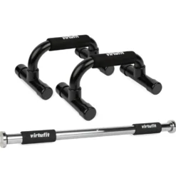 VirtuFit Combideal: Optrekstang + Opdruksteunen