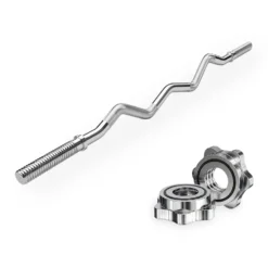 VirtuFit Curlstang - EZ Halterstang - 120 cm - Schroef - 30 mm
