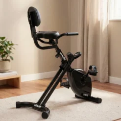 VirtuFit DB100 Opvouwbare Deskbike met Rugleuning - Bureaufiets met Computer