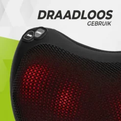 VirtuFit Draadloos Massagekussen Pro - Incl. Warmtefunctie