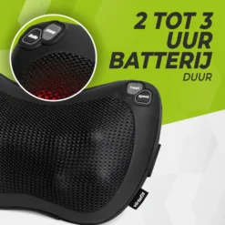 VirtuFit Draadloos Massagekussen Pro - Incl. Warmtefunctie