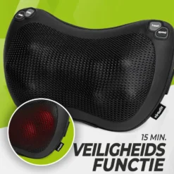 VirtuFit Draadloos Massagekussen Pro - Incl. Warmtefunctie
