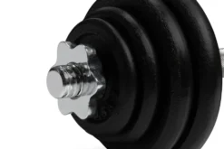 VirtuFit Dumbbellset Pro - Verstelbare Halterset - Gietijzer - 2 x 15 kg