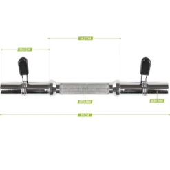 VirtuFit Dumbbellstang met Veerclipsluiting - 30 mm