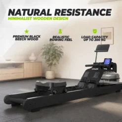 VirtuFit Elite Water Resistance Roeitrainer - Black Edition