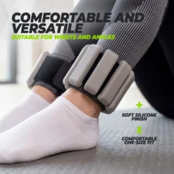 VirtuFit Enkel- en Polsgewichten Pro 2 x 1000 gr
