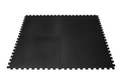 VirtuFit Fitness Puzzelmat - 12-delige Vloermat - 240 x 180 cm - Zwart