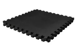 VirtuFit Fitness Puzzelmat - 12-delige Vloermat - 240 x 180 cm - Zwart