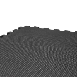 VirtuFit Fitness Puzzelmat – 4-delige Vloermat – 120×120 cm – Zwart