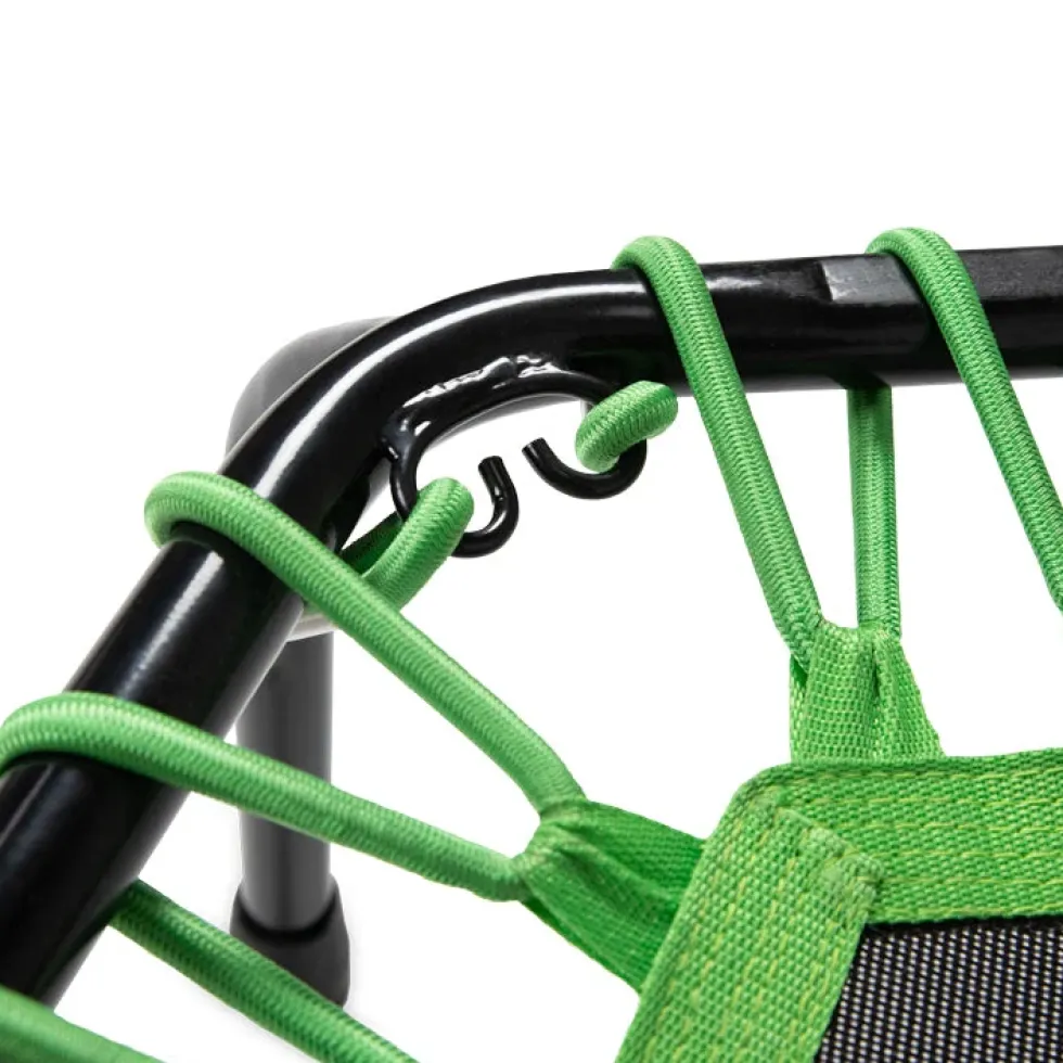 VirtuFit Fitness Trampoline Pro met Handvat - Zwart - 127 cm