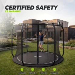 VirtuFit Flatground Trampoline 305 cm Inclusief Veiligheidsnet