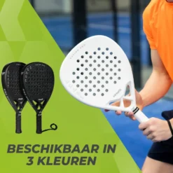 VirtuFit Fusion Pro Padel Racket - Zwart - Grijs