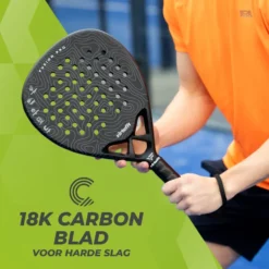 VirtuFit Fusion Pro Padel Racket - Zwart - Grijs