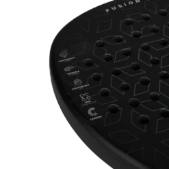 VirtuFit Fusion Pro Padel Racket - Zwart - Silver