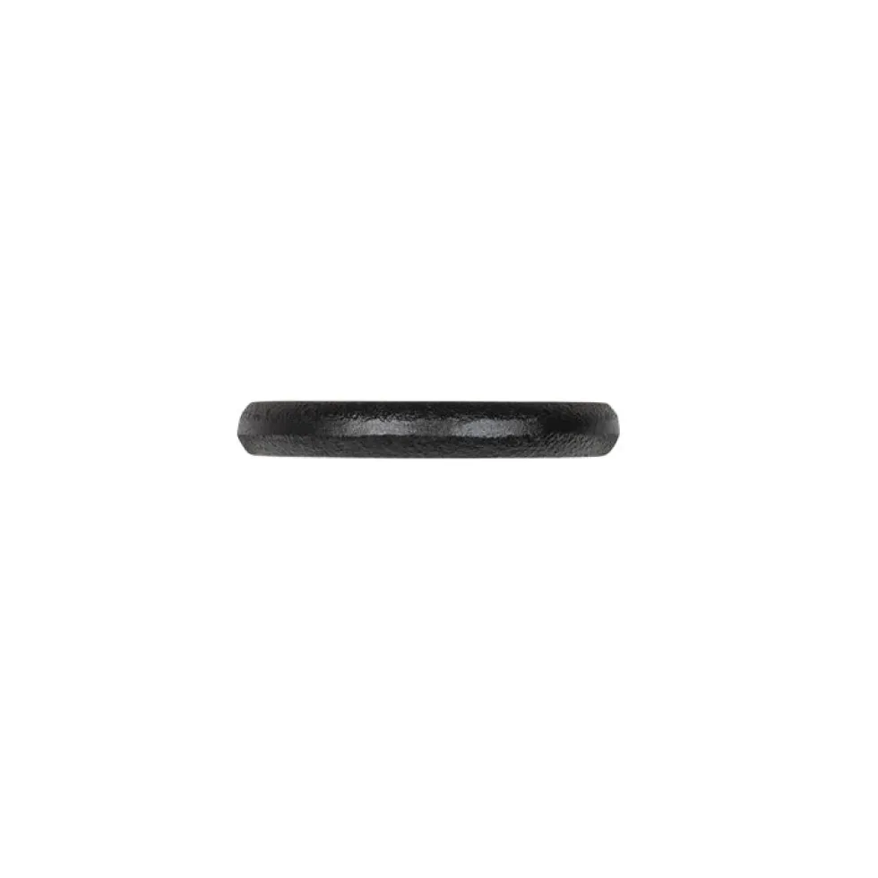 VirtuFit Gietijzeren Halterschijf - Halter gewicht - 30 mm - 1,25 kg - Zwart