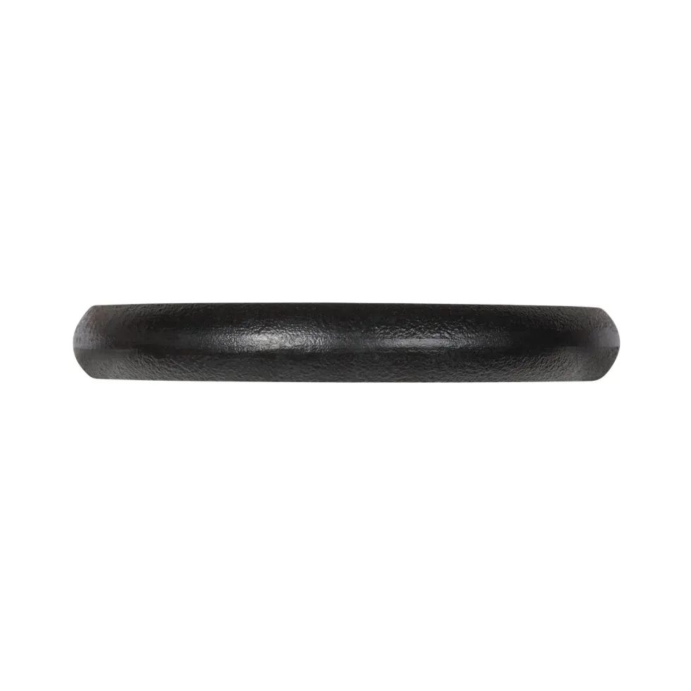 VirtuFit Gietijzeren Halterschijf - Halter gewicht - 30 mm - 10 kg - Zwart