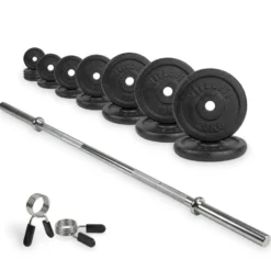 VirtuFit Gietijzeren Halterset - 120kg