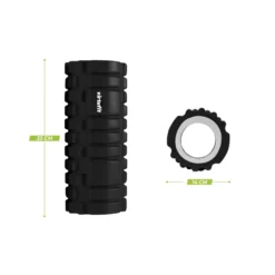 VirtuFit Grid Foam Roller - Massage roller - 33 cm - Zwart
