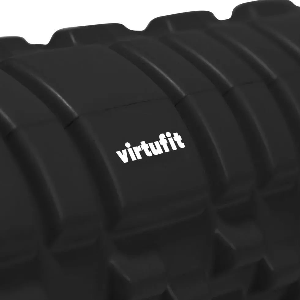 VirtuFit Grid Foam Roller - Massage roller - 33 cm - Zwart