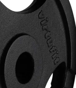 VirtuFit Halterschijf Opbergrek + Gietijzeren Halterschijf - 150 kg