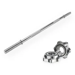 VirtuFit Halterstang - 120 cm - Schroefsluiting - 30 mm