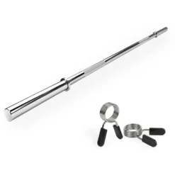 VirtuFit Halterstang - 170 cm - Veerclipsluiting - 30 mm