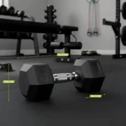 VirtuFit Hexa Dumbbell Pro - 22,5 kg - Per Stuk