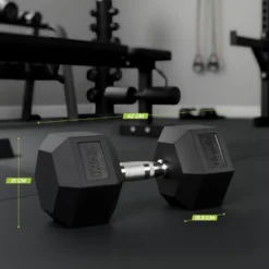 VirtuFit Hexa Dumbbell Pro - 37,5 kg - Per Stuk