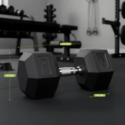 VirtuFit Hexa Dumbbell Pro Set - 2 x 40 kg