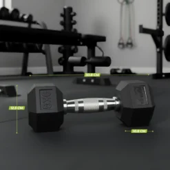 VirtuFit Hexa Dumbbell Pro Set - 2 x 9 kg