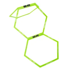 VirtuFit Hexagon Agility Grid - Speedladder - 6 Stuks - Inclusief opbergtas