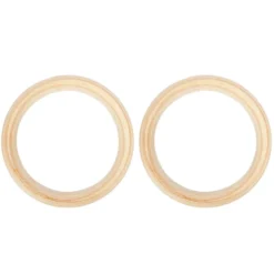 VirtuFit Houten Gym Ringen - Inclusief straps