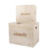 VirtuFit Houten Plyo Box 3-in-1 - Klein - 40 x 45 x 50 cm