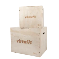 VirtuFit Houten Plyo Box 3-in-1 - Klein - 40 x 45 x 50 cm