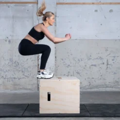 VirtuFit Houten Plyo Box 3-in-1 - Klein - 40 x 45 x 50 cm