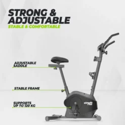 VirtuFit HTR100 Hometrainer - Voor lange gebruikers - 2026 model (HTR 1.0)