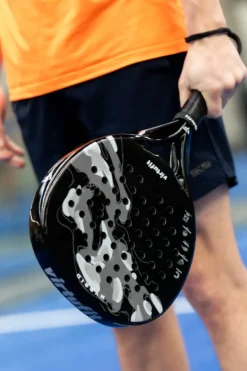 VirtuFit Hybrid Padel Racket - Zwart - Grijs