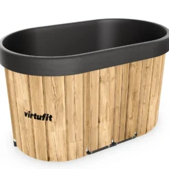 VirtuFit IJsbad Ovaal - Wood Look - 500 Liter - Inclusief accessoires