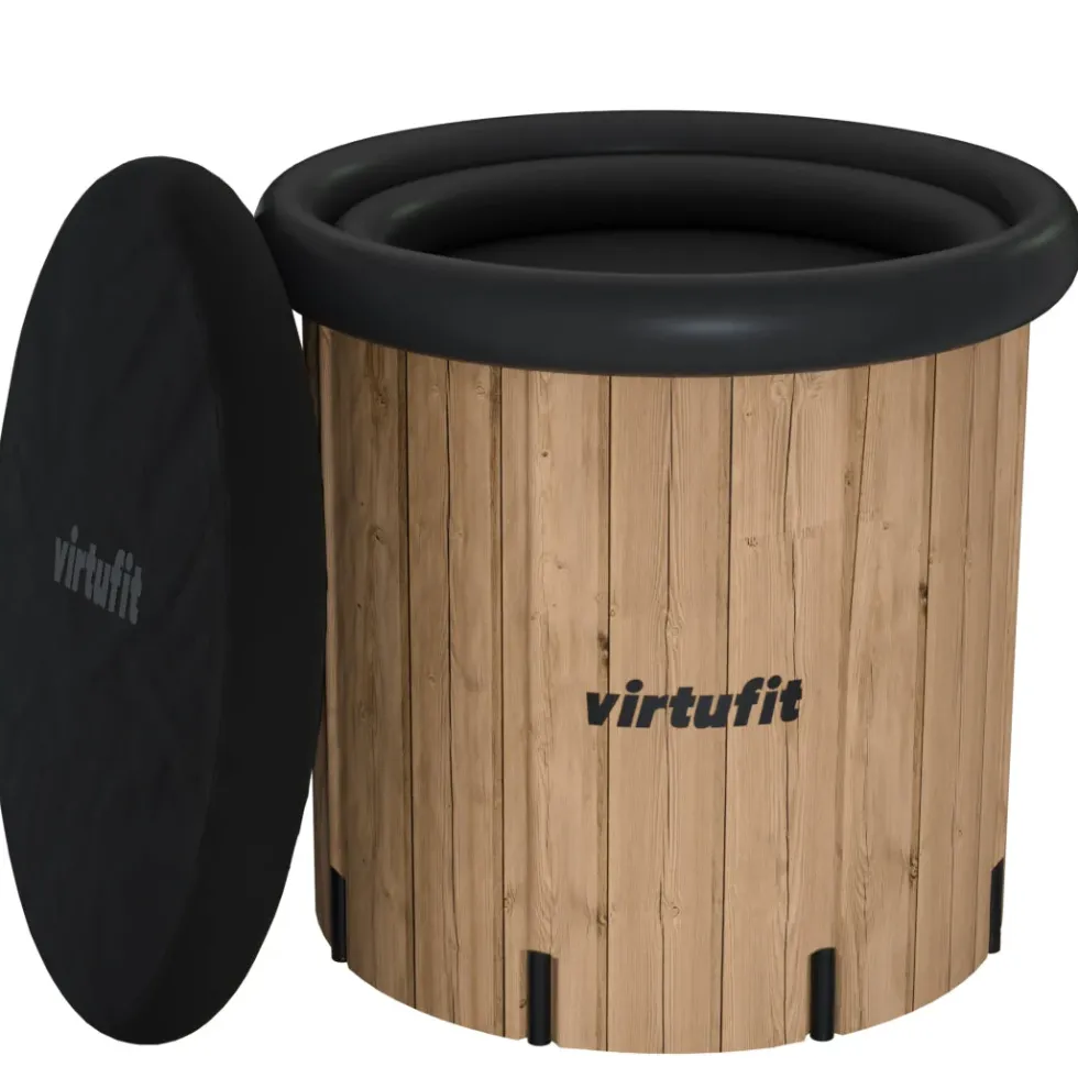 VirtuFit IJsbad XXL - 375 Liter - Wood Look - Inclusief accessoires - Tweedekans