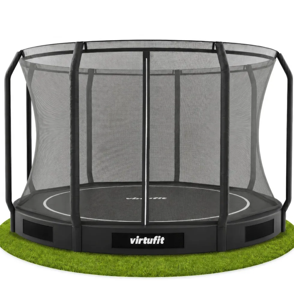 VirtuFit Inground Trampoline 366 cm cm Inclusief Veiligheidsnet