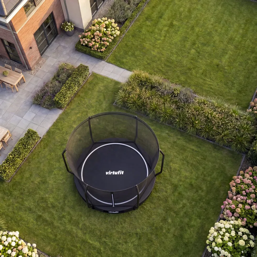 VirtuFit Inground Trampoline 366 cm cm Inclusief Veiligheidsnet