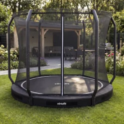 VirtuFit Inground Trampoline 251 cm Inclusief Veiligheidsnet
