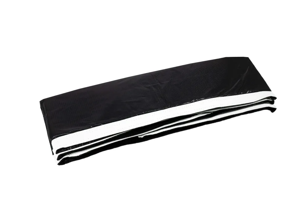 VirtuFit Inground Trampoline Beschermrand - Zwart / Wit - 183 x 274 cm - 25 mm dik