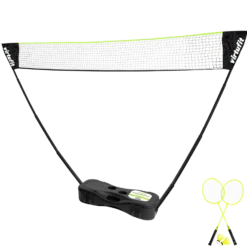 VirtuFit 2-in-1 Portable Badminton- en Tennisset - Inclusief koffer en rackets